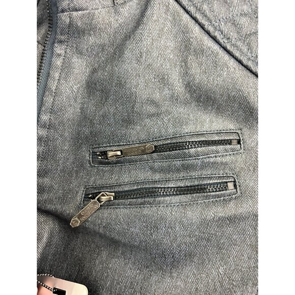 NWT Mens American Breed Blue Denim Jacket 100% Pleater Motorcycle Lining Medium - Picture 16 of 16